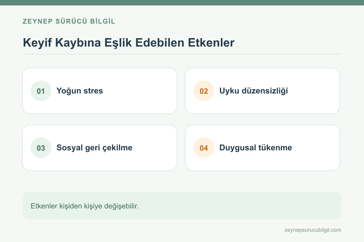 Anhedoni nedenleri ve biyolojik etkiler
