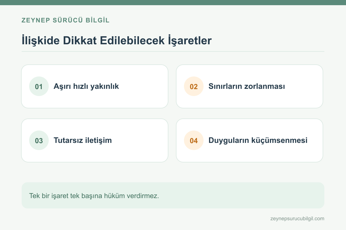 Flört dünyasında kırmızı bayraklar ve manipülasyon