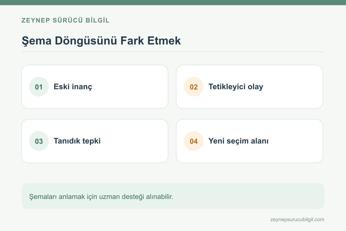 Şemaları kırma ve yeni davranışlar geliştirme